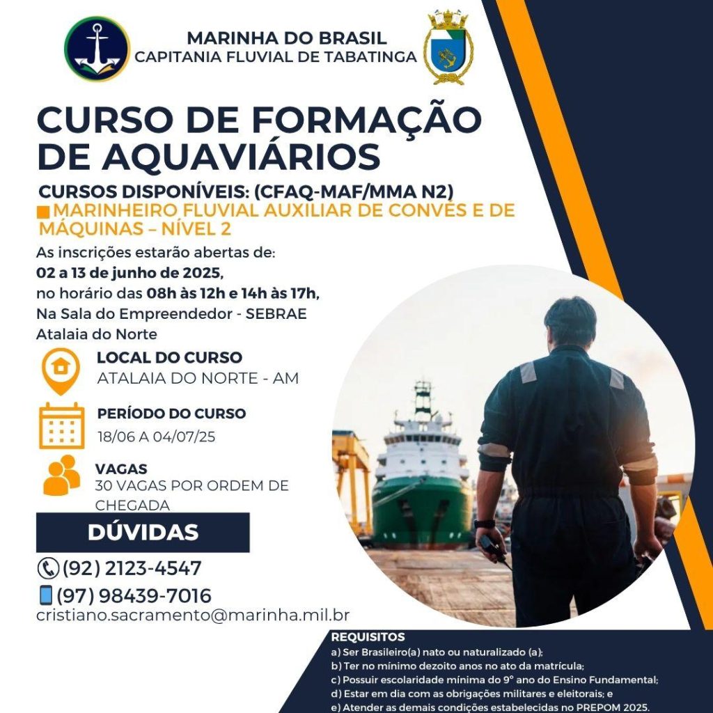 inscriçoes abertas