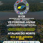 Vem aí o maior encontro de gestores e educadores do Alto Solimões! Participe dessa construção coletiva por um futuro sustentável